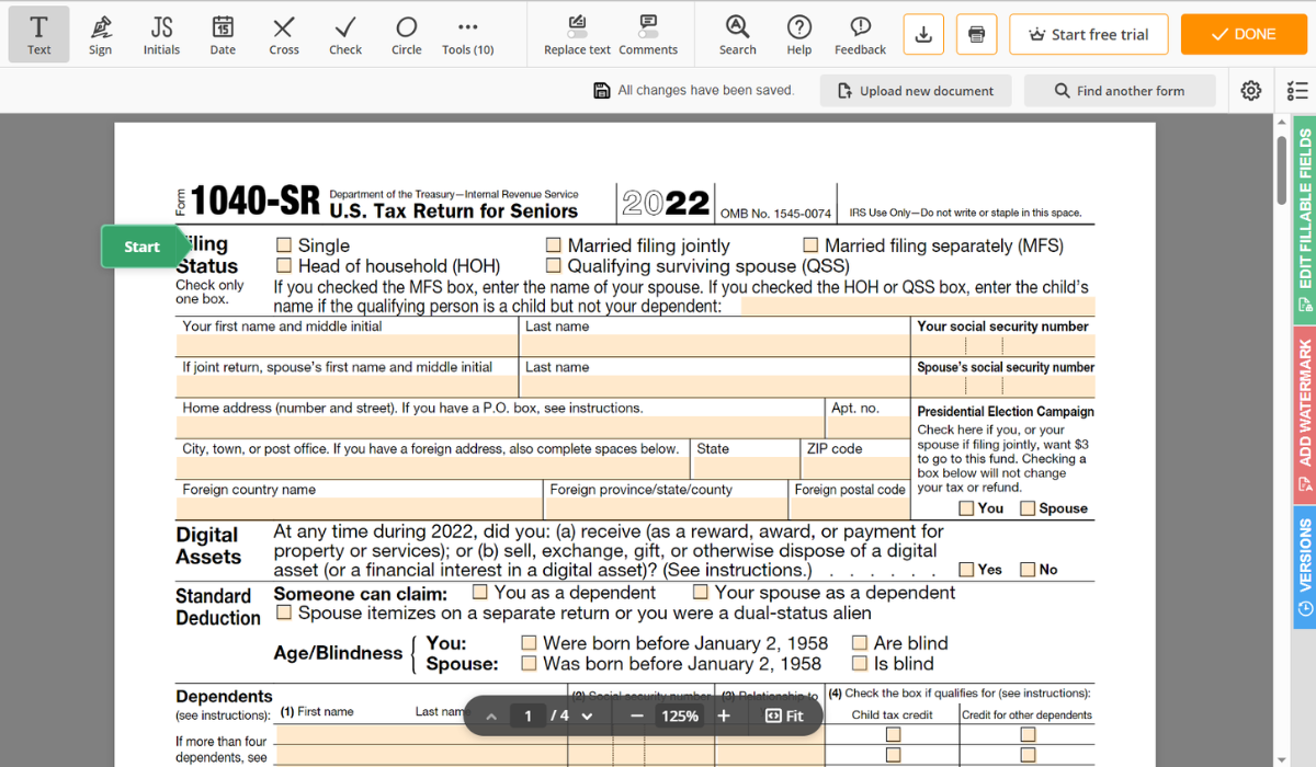 Download Form 1040SR ⬇️ Get Free Form 1040SR for Windows PC & Mac