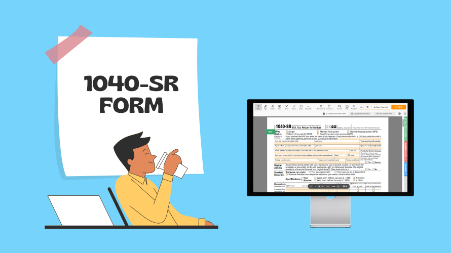 IRS Form 1040-SR for 2023